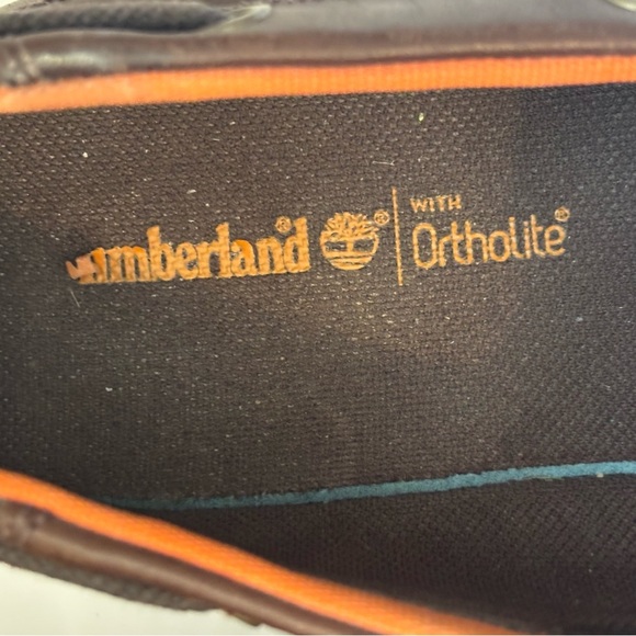 Timberland with Ortholite Dark Brown Men’s Boat Shoes - Picture 3 of 8